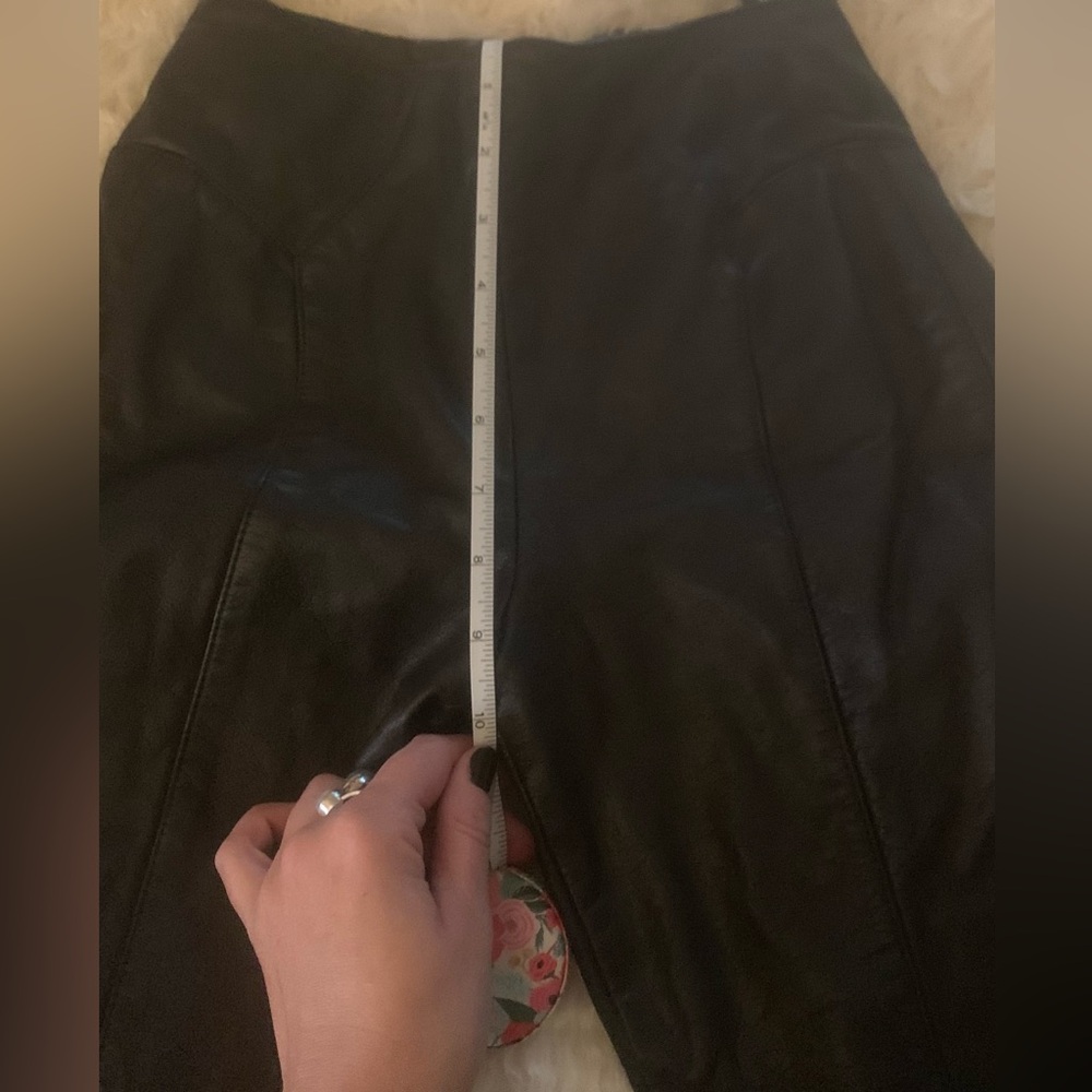 Hold for @rigel1972 VINTAGE GENUINE LEATHER VERDUCCI PANTS! - Picture 10 of 13